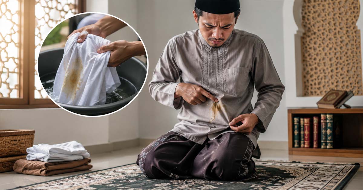 Bolehkah Shalat Ketika Masih Memakai Pakaian yang Terkena Najis