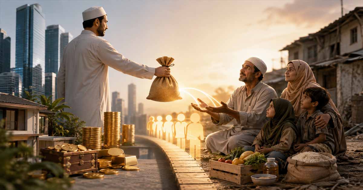 Mengapa Islam Tidak Membiarkan Kekayaan Hanya Berputar di Kalangan Orang Kaya