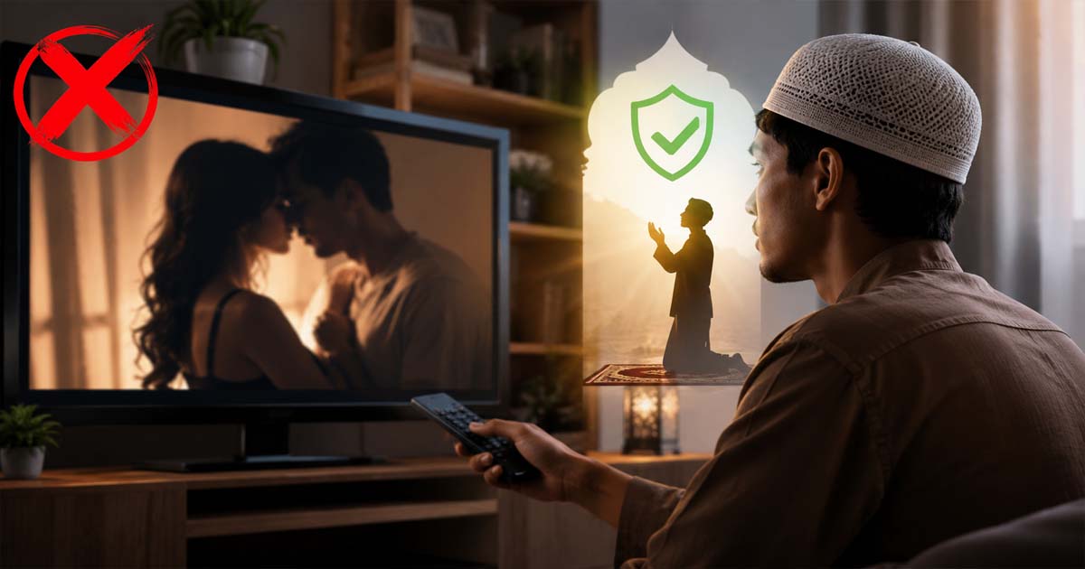 Menonton Film yang Mengandung Adegan Tidak Pantas
