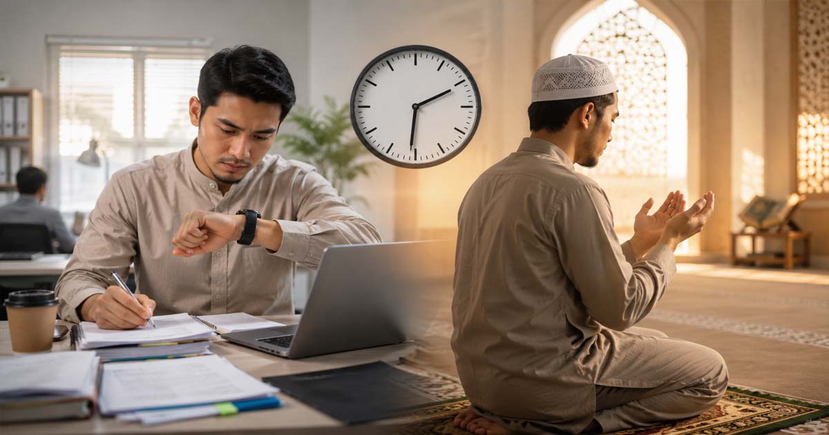 Sering Menunda Shalat karena Pekerjaan